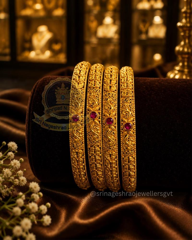 Antique and temple finish jewellery